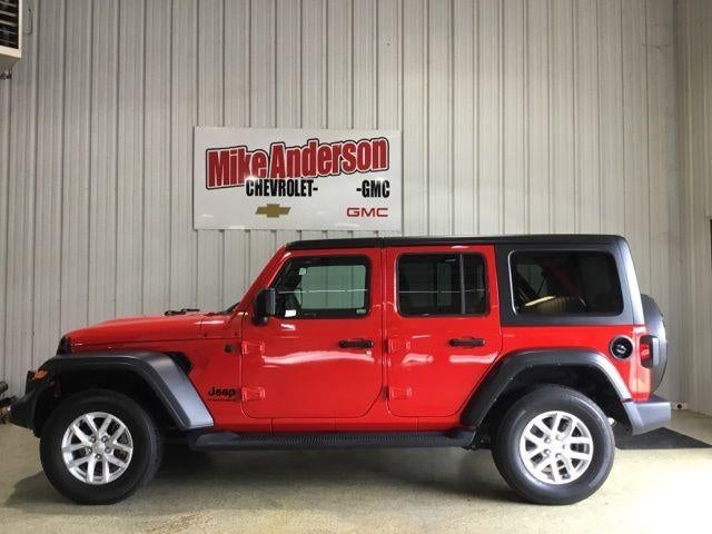 2023 Jeep Wrangler — side profile view