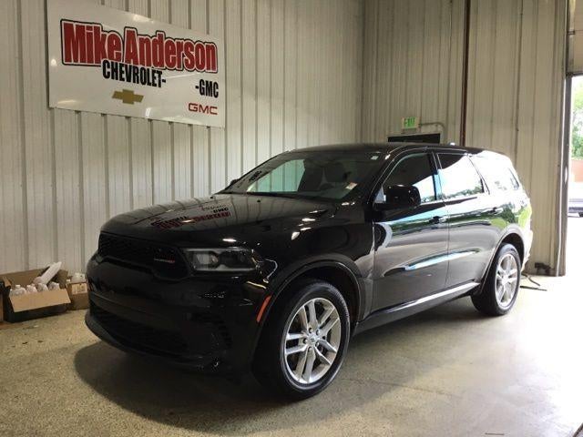 2025 Dodge Durango GT in Black — front three-quarter view