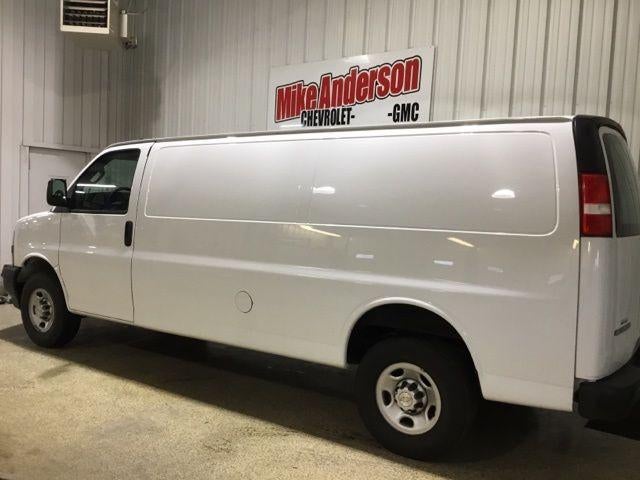 2022 Chevrolet Express Cargo 2500 — rear three-quarter view