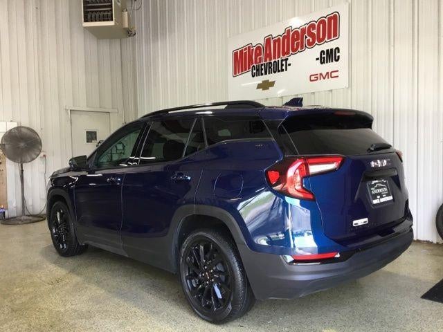 2023 GMC Terrain — rear three-quarter view